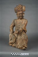 藏品(木雕法師像)的圖片