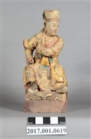 藏品(木雕法師像)的圖片