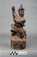 藏品(木雕譚公先靈像)的圖片