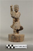 藏品(木雕金吒太子像)的圖片