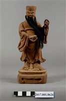藏品(木雕雨神像)的圖片
