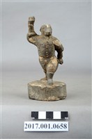 藏品(木雕狗神像)的圖片