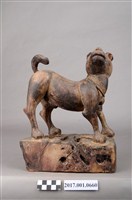 藏品(木雕狗神像)的圖片