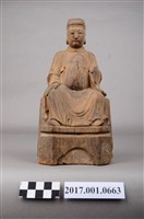 藏品(木雕南嶽聖帝像)的圖片