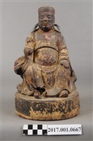 藏品(木雕保生大帝像)的圖片