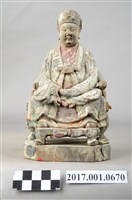 藏品(木雕保生大帝像)的圖片