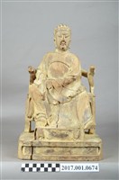 藏品(木雕保生大帝像)的圖片