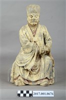 藏品(木雕飛天大聖像)的圖片