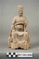 藏品(木雕城隍尊神像)的圖片