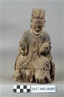 藏品(木雕送子娘娘像)的圖片