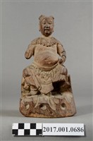 藏品(木雕神農大帝像)的圖片