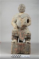 藏品(木雕神農大帝像)的圖片