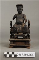 藏品(木雕神農大帝像)的圖片