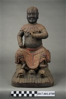 藏品(木雕神農大帝像)的圖片