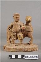 藏品(木雕馬使爺像)的圖片