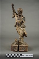 藏品(木雕鬼差像)的圖片