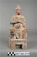 藏品(木雕孫悟空像)的圖片