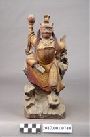 藏品(木雕孫悟空像)的圖片