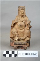 藏品(木雕孫悟空像)的圖片