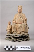 藏品(木雕張仙大帝像)的圖片