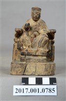 藏品(木雕道士像)的圖片