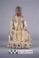 藏品(木雕道士像)的圖片