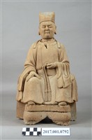 藏品(木雕道士像)的圖片