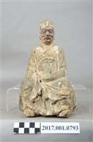 藏品(木雕道教居士像)的圖片
