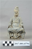 藏品(木雕道教居士像)的圖片