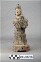 藏品(木雕捧印女官像)的圖片