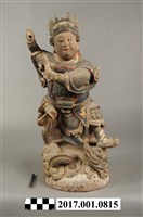 藏品(木雕楊泗將軍像)的圖片