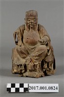 藏品(木雕福德正神像)的圖片