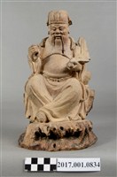 藏品(木雕福德正神像)的圖片