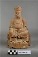 藏品(木雕福德正神像)的圖片