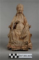 藏品(木雕福德正神像)的圖片