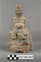 藏品(木雕福德正神像)的圖片