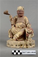藏品(木雕福德正神像)的圖片