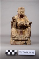 藏品(木雕福德正神像)的圖片