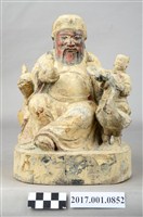 藏品(木雕福德正神像)的圖片