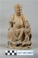 藏品(木雕福德正神像)的圖片