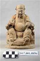 藏品(木雕福德正神像)的圖片