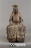 藏品(木雕福德正神像)的圖片