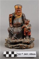 藏品(木雕福德正神像)的圖片