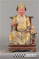 藏品(泥塑福德正神像)的圖片