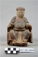 藏品(木雕福德正神像)的圖片