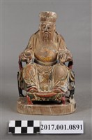 藏品(木雕福德正神像)的圖片