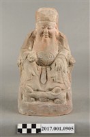 藏品(汪啟三製磚燒福德正神像)的圖片