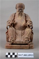 藏品(木雕福德正神像)的圖片