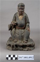 藏品(木雕福德正神像)的圖片