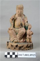 藏品(木雕福德正神像)的圖片